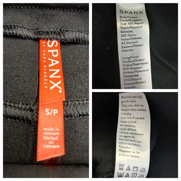 SPANX SZ S The Perfect Black Pant, Ankle 4-Pocket Black - Picture 6 of 6